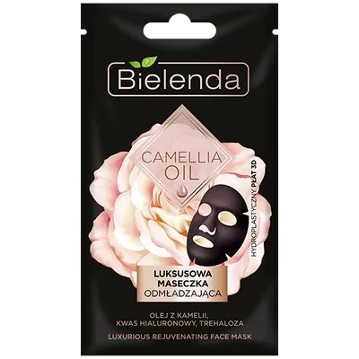 Bielenda Camellia Oil, Luksusowa maseczka odmładzająca w płacie
