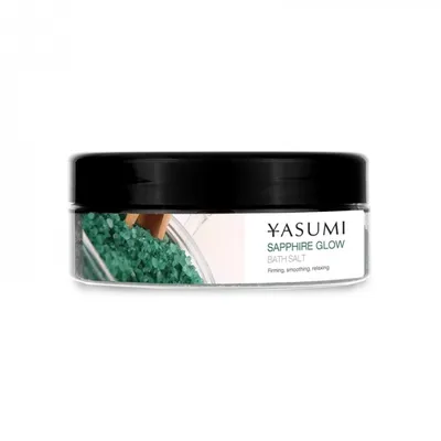 Yasumi Sapphire Glow Bath Salt (Sól do kąpieli nawilżająca i detoksykująca)