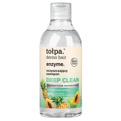 Tołpa Dermo Hair, Enzyme, Oczyszczający szampon `Deep Clean`