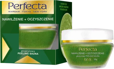 Perfecta Nawilżenie + Oczyszczenie, Glicerynowy peeling-sauna