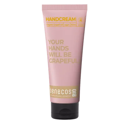 Benecos Your Hands Will Be Grapeful, Hand Cream (Krem do rąk z organicznym grejpfrutem)