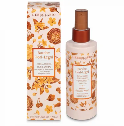 L'Erbolario Bacche Fiori Legni, Body Lotion ( Emulsja do ciała)