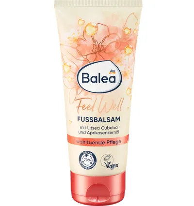 Balea Feel Well, Foot Balsam with  Litsea Cubeba (Balsam do stóp)