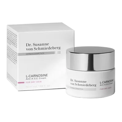 Dr. Susanne von Schmiedeberg L-Carnosine Anti-A.G.E. Cream for dry skin (Krem przeciwmarszczkowy do cery suchej)
