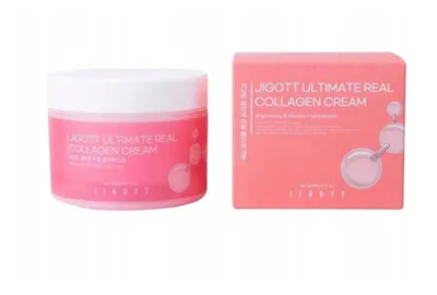 Jigott Ultimate Real Collagen Cream (Krem kolagenowy do twarzy)