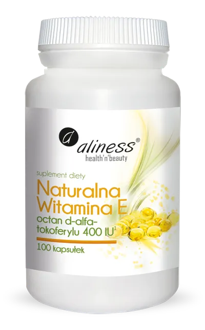 Aliness Naturalna witamina E Suplement diety