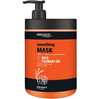 Prosalon Smoothing Mask Rice & Tsubaki Oil (Wygładzająca maska do włosów `Ryż & olej tsubaki`)