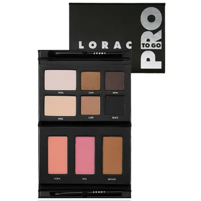 Lorac PRO To Go, Eye/Cheek Palette (Paleta do makijażu oczy i twarzy)