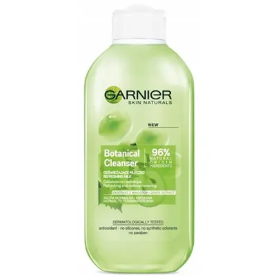 Garnier Botanical Cleanser, Refreshing Milk (Odświeżające mleczko z ekstraktem z winogron do skóry normalnej i mieszanej)