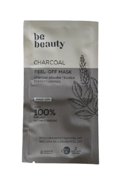 bebeauty Charcoal Peel-off Mask (Maseczka peel-off Węgiel)
