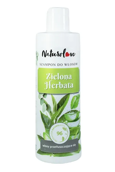 Naturolove Zielona Herbata, Szampon do włosów przetłuszczających się