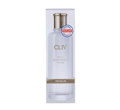 Cliv Premium Vita C Brightening Toner (Rozświetlający tonik do twarzy)