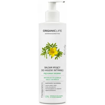 Organic Life Balsam myjący do higieny intymnej `Pięciornik srebrny`