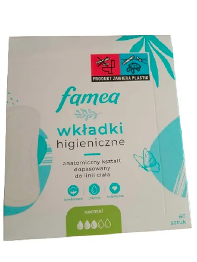 Famea Normal, Wkładki higieniczne