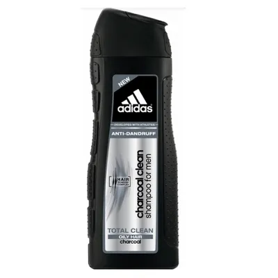 Adidas Total Clean, Charcoal Clean, Shampoo for Men (Szampon do włosów)