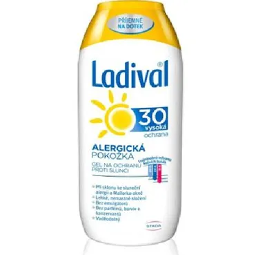 Ladival Allergic, Krem-żel do opalania dla skóry z alergią na słońce SPF 30