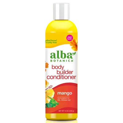 Alba Botanica Body Builder Conditioner Mango (Odżywka do włosów dodająca objętości `Puszyste mango`)