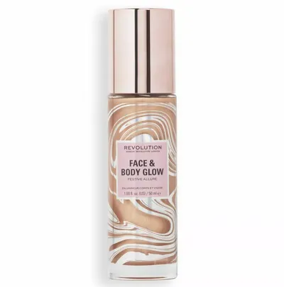 Revolution Beauty (Makeup Revolution) Face & Body Glow Festive Allure (Płynny rozświetlacz do twarzy i ciała)