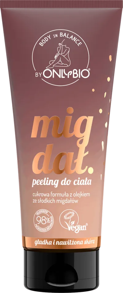 OnlyBio Body in Balance, Peeling do ciała migdałowy