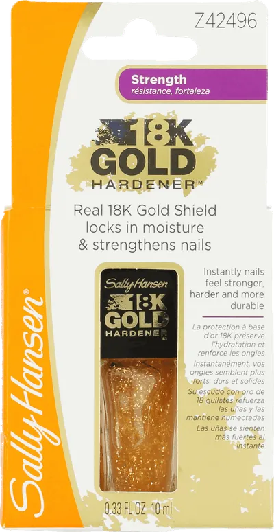 Sally Hansen 18K Gold Hardener (Odżywka wzmacniająca paznokcie)