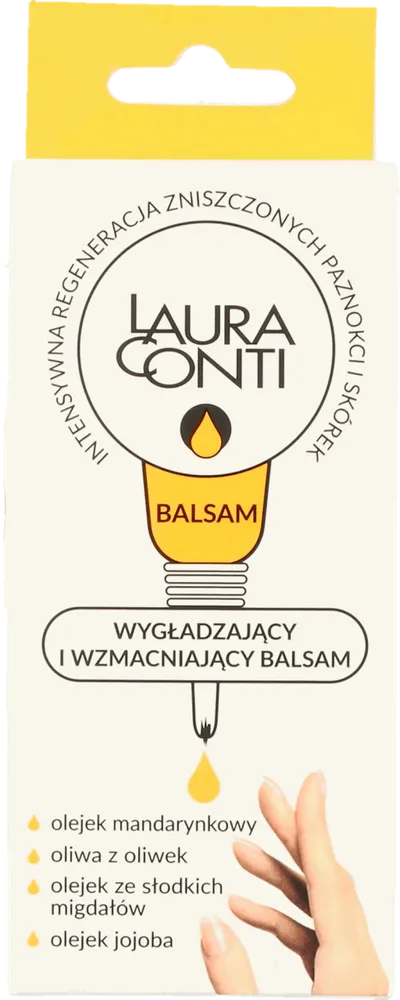 Laura Conti Wygładzający i wzmacniający balsam do paznokci i skórek