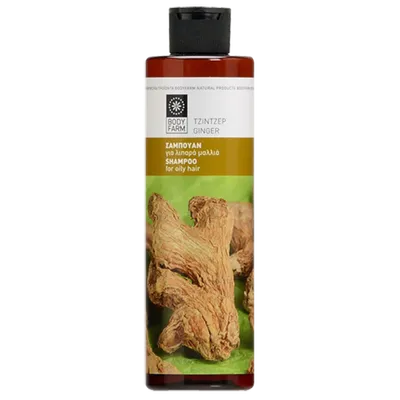 Body Farm Ginger, Shampoo (Szampon do włosów tłustych z wyciągiem z imbiru)