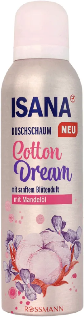 Isana Cotton Dream Duschschaum (Pianka myjąca pod prysznic)
