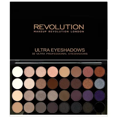 Revolution Beauty (Makeup Revolution) Ultra 32 Shade Eyeshadow Palette Affirmation (Paleta 32 cieni do powiek)