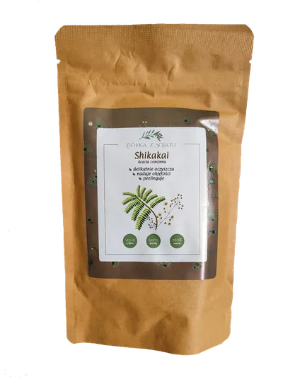 Ziółka z Sojatu Shikakai Acacia Concinna, Naturalny szampon w proszku