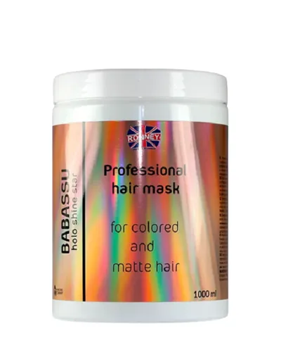 Ronney Professional Hair Mask Babassu Holo Shine Star (Profesjonalna maska do włosów Babassu)