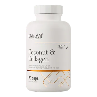 OstroVit Coconut & Collagen, Suplement diety z olejem MCT z kokosa