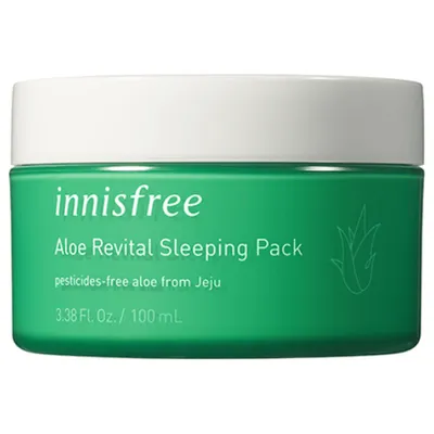 Innisfree Aloe Revital Sleeping Pack (Kojąca maska na noc)