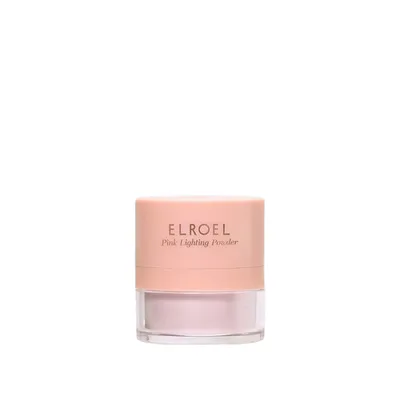 Elroel Pink Lighting Powder (Sypki puder rozświetlający)