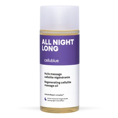 Cellublue All Night Long, Regenerujący olejek antycellulitowy