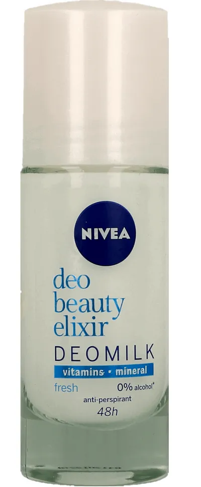 Nivea Deo Elixir Beauty, Deomilk  Fresh 48h Anti-perspirant Roll-on (Antyperspirant w kulce)