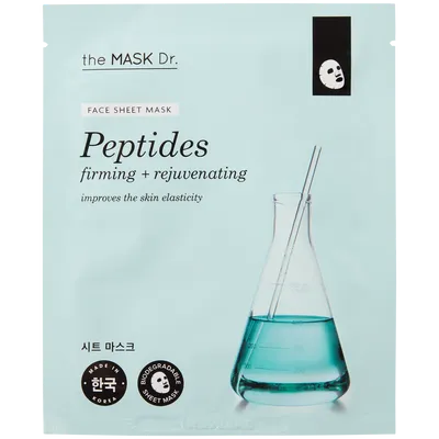 Action The Mask Dr, Peptides Firming + Rejuvenating Face Mask (Ujędrniająca maska w płacie z peptydami)