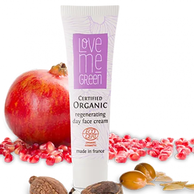 Love Me Green Organic Regenerating Day Face Cream (Regenerujący krem do twarzy na dzień)