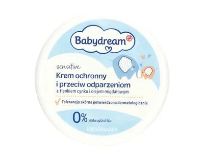 Babydream Sensitive, Krem ochronny i przeciw odparzeniom
