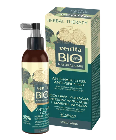Venita Bio Natural Care, Ziołowa kuracja przeciw wypadaniu i siwieniu włosów