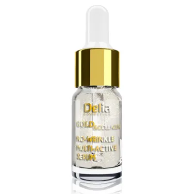 Delia Cosmetics Gold & Collagen Rich Care (Przeciwzmarszczkowe serum rozjaśniające)