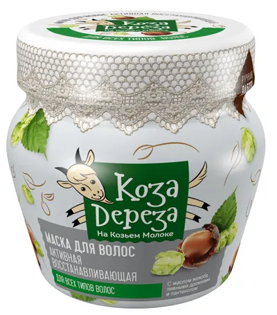 Fitokosmetik Koza Dereza, Aktywnie regenerująca maska do włosów