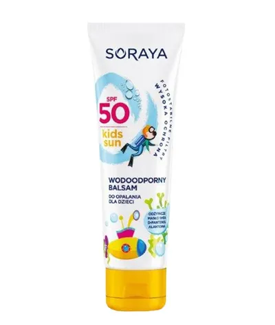 Soraya Kids Sun, Wodoodporny balsam do opalania dla dzieci SPF 50
