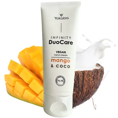 Yokaba Mango & Coco, Infinity Duo Care, Hand Cream (Mango i Kokos, Krem do rąk)
