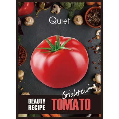Quret Beauty Recipe, Brightening Tomato Mask (Maseczka do twarzy rozjaśniająca `Pomidor`)