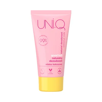 Uni.Q Good Luck, Natural Deodorant (Mleko kokosowe, Naturalny dezodorant)