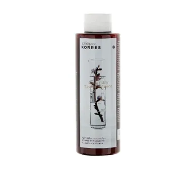 Korres Almond and Linseed Shampoo (Szampon z wyciągiem z migdałów i olejem lnianym do włosów suchych)