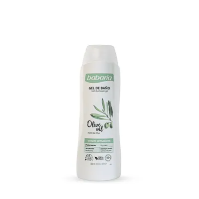 Babaria Natural Cosmetics Cream Sensation, Cream Bath Gel With Olive Oil (Kremowy żel do kąpieli i pod prysznic z oliwą z oliwek)