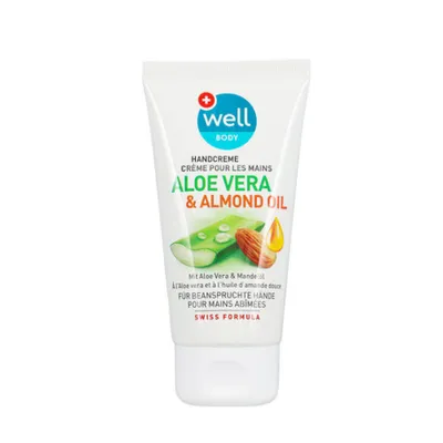 Steinfels Swiss Well Body, Aloe Vera & Almond Oil  Hand Cream (Krem do rąk z aloesem)