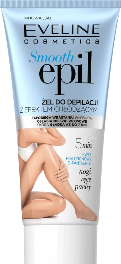 Eveline Cosmetics Smooth Epil, Żel do depilacji z efektem chłodzącym