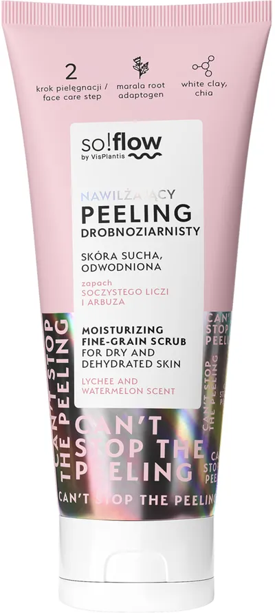 so!flow Can't Stop The Peeling, Nawilżający peeling drobnoziarnisty